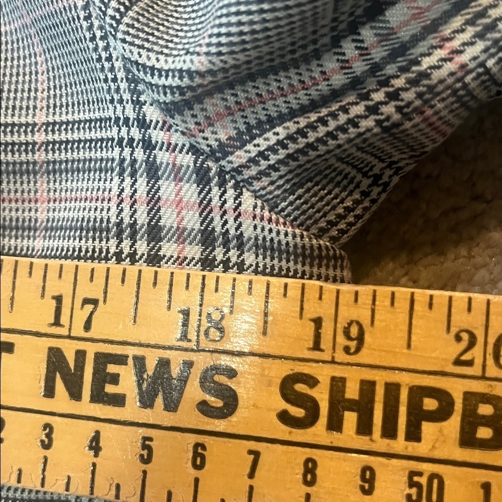 BD Dakota x Steve Madden Plaid Behavior Longline Blazer Size Medium - Picture 11 of 11